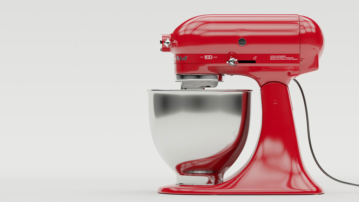 The design classic KitchenAid Stand Mixer.